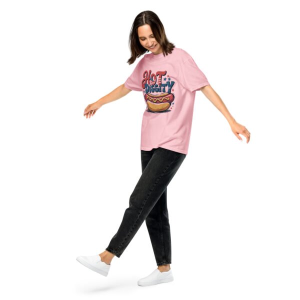 Hot Diggity Comfort Colors® T-Shirt – Vintage 4th of July Hot Dog Graphic Tee, Patriotic Cookout Shirt - Image 6