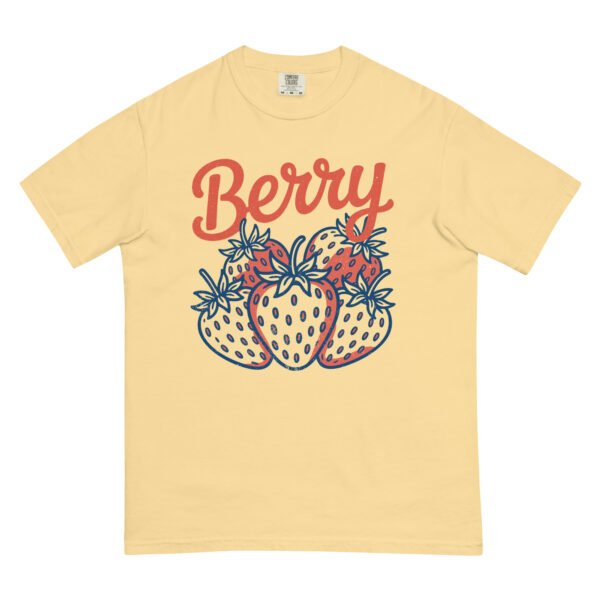 Berry Sweet Comfort Colors® T-Shirt – Retro Strawberry Graphic Tee for Fruit Lovers - Image 8