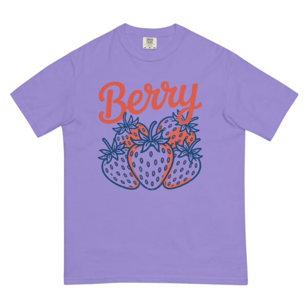 Berry Sweet Comfort Colors® T-Shirt – Retro Strawberry Graphic Tee for Fruit Lovers
