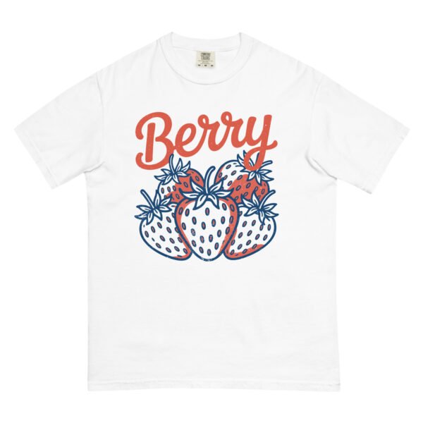 Berry Sweet Comfort Colors® T-Shirt – Retro Strawberry Graphic Tee for Fruit Lovers - Image 10